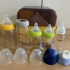 【セット】Pigeon 哺乳瓶　母乳実感　Combi 除菌じょーず　消毒