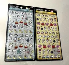 PEANUTS スヌーピー BONBON DROP シール 2枚セット　ボンドロ