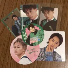 超特急 タクヤ コースター、シール、カードの6個セット