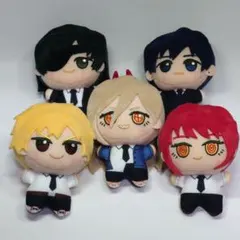 チェンソーマン ちびぐるみ 5個セット 台紙なし タグに穴あり