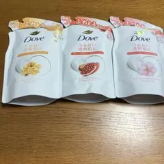 Dove ふわとろボディウォッシュ 3種セット キンモクセイ、サクラ、ザクロのサムネイル