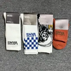 VANS ヴァンズ ソックス 靴下　4足セット　バンズ