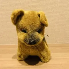 ALFA アルファ　ジャーマンシェパード　子犬　ぬいぐるみ　新品タグ付き　レトロ