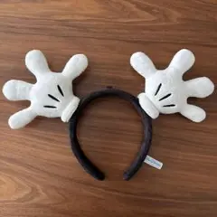 ミッキー手型カチューシャ