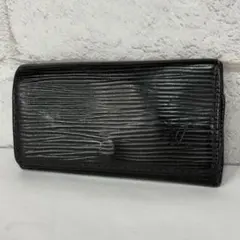 ルイヴィトン エピ ミュルティクレ4 キーケース ブラック 4連