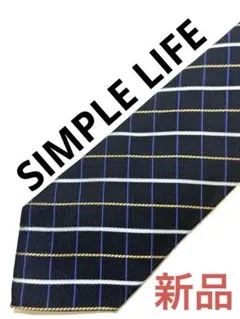 ⭕️値下⭕️★新品★SIMPLE LIFE 　　　 ブランドネクタイのサムネイル