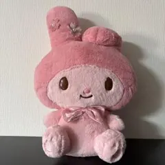 マイメロディ ふんわりピンクカラーBIGぬいぐるみ