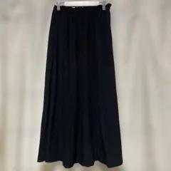 美品　GAP 黒いロングスカート ゴムウエスト
