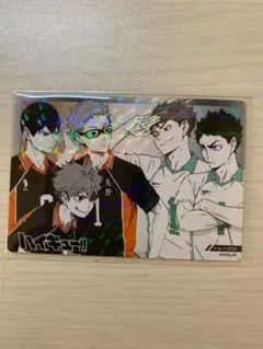 ハイキューきゃらくたぶるレア 影山飛雄　日向翔陽　月島蛍　及川徹　岩泉一