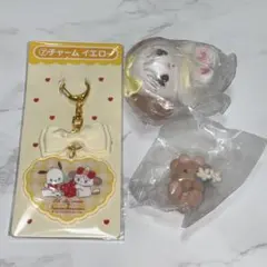 サンリオ mikko 一番くじ ポチャッコ スフレ アクリルチャーム イエロー