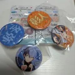 セガラッキーくじ プロセカ 缶バッチセット彰人 冬弥