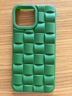 iPhoneケース グリーン イントレチャート風のサムネイル
