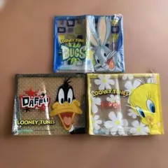 ルーニー・テューンズ ビニールポーチ 3個セット
