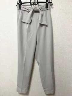 【値下げ済み】VIS アイボリー リボン付き パンツ