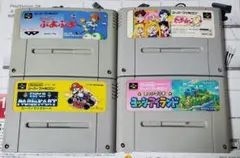 ぷむはむ様 スーパーファミコン ソフト4 点セット ファミコン