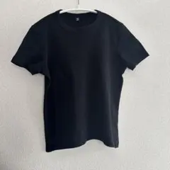 GU クルーネック黒Tシャツ 即購入OK即日発送可