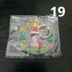 清水エスパルス☆ガチャガチャ☆クリスマスキーホルダー☆松崎快選手