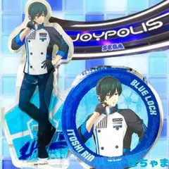 【糸師凛】ブルーロックBLUELOCKジョイポリスアクリルスタンド缶バッジ