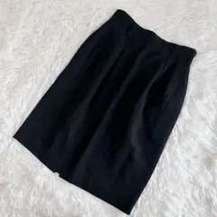 【c8080】ANNE KLEIN 膝丈スカート　ブラック　タイトのサムネイル