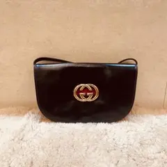 美品✨　GUCCI　総革　ショルダーバッグ　シェリーライン