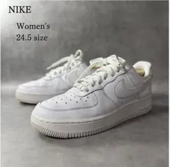 ナイキ NIKE エアフォース1 '07 ロー ホワイト 白 24.5cm 定番