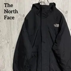 ノースフェイス　マウンテンパーカー　メンズMサイズ　ブラック黒　韓国95　古着