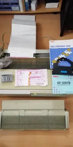 希少 動作確認済 NEC PC-PR201/63 プリンター - メルカリ