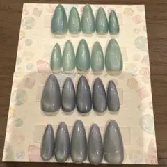 302 新色♡マグネットジェルネイルチップ 20個セット