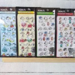 PEANUTS スヌーピー シール 4枚セット