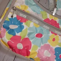レスポートサック♥ショルダーバック♥ポーチ付き♥花柄♥