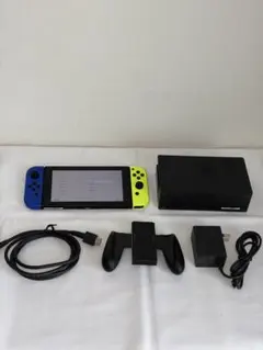 Nintendo Switch 本体 青/黄 付属品付き