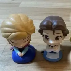 単品可　ディズニープリンセス フィギュアセット　ベル　アナ