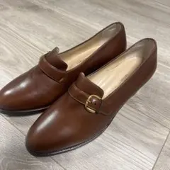 TANINO CRISCI レザー ローファー ブラウン36タニノクリスチー美品のサムネイル