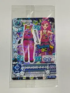 アイカツ 新品未開封カード 2枚 ピンクジャンピングオーバーオール CD-009