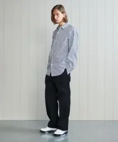 H BEAUTY&YOUTH ストライプシャツ オーバーサイズのサムネイル