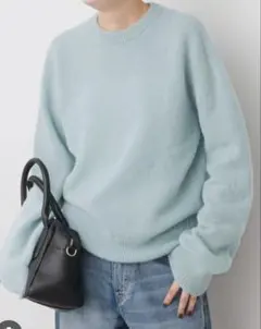 Spick & span Baby alpaca クルーニット