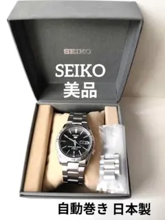 SEIKO 5 SPORTS SNKE01J1 日本製 セイコー 自動巻き 黒のサムネイル