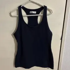 ハワイ　ホリスターで購入　レーサーバックデザインタンクトップ　ヨガウェアにものサムネイル