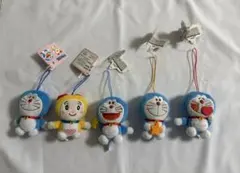 ドラえもん　ドラミちゃん　ぬいぐるみキーホルダー5個セット