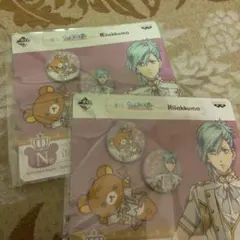 【2セットあわせての金額です】N賞缶バッジセット美風藍×2