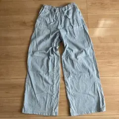 ZARA ザラ デニムイージーパンツ ジーンズ ストレート ワイド パンツ M