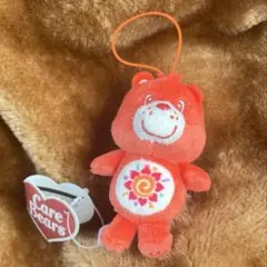 【タグ付き】ケアベア　ぬいぐるみ　ストラップ