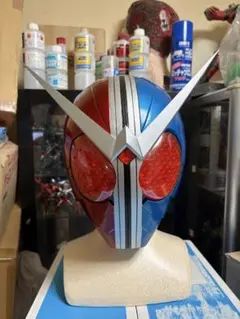 仮面ライダーW ヒートトリガー　1/1レプリカマスク　コスプレ　アトラク　FRPのサムネイル