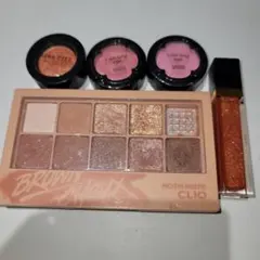 CLIO プロアイパレット ブラウン系 4点セット