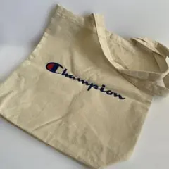 Champion トートバッグ ベージュ　新品未使用のサムネイル