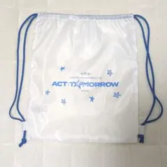 TXT トゥバ　アプグレ特典　ナップサック　大阪