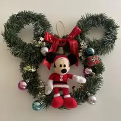 ミッキーマウス クリスマスリース 約30cm