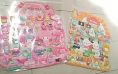 【韓国公式ライセンス】マイメロディ ポチャッコ マシュマロシール2枚セット