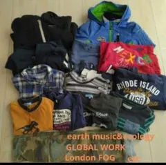 110　まとめ　秋冬　長袖　ロンT　アウター　セット売り　GLOBAL WORK