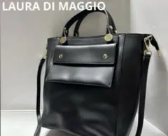 LAURA DI MAGGIOローラディマッジオ 2WAyレザーバッグ　学校行事のサムネイル